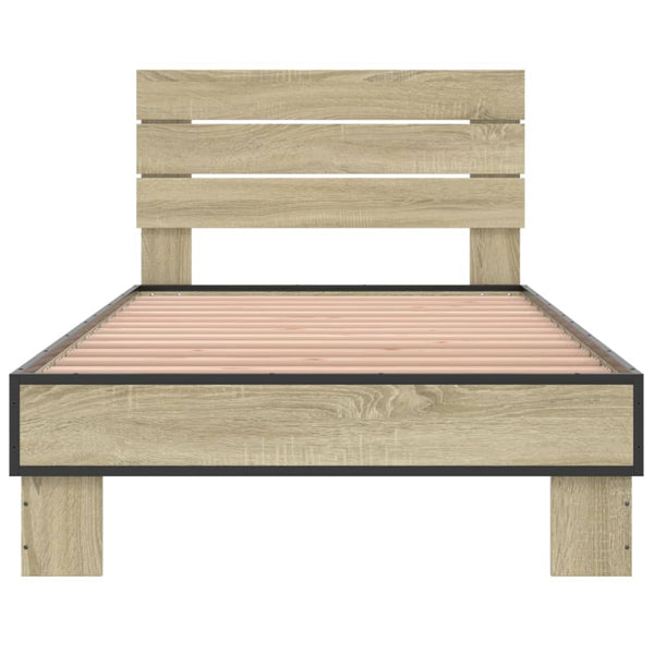 Bettgestell Sonoma-Eiche 90x200 cm