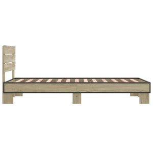 Bettgestell Sonoma-Eiche 90x200 cm