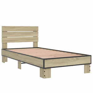 Bettgestell Sonoma-Eiche 90x190 cm