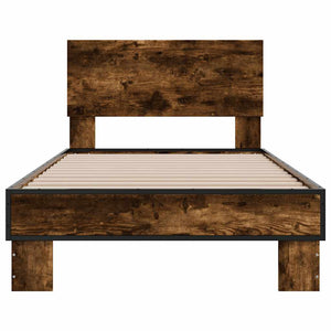 Bettgestell Räuchereiche 90x200 cm