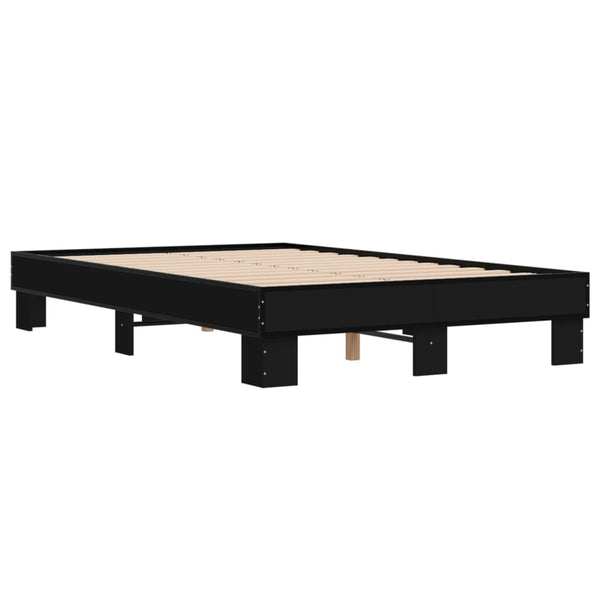 Bettgestell Schwarz 140x200 cm