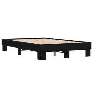 Bettgestell Schwarz 140x200 cm
