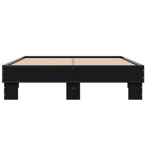 Bettgestell Schwarz 120x200 cm
