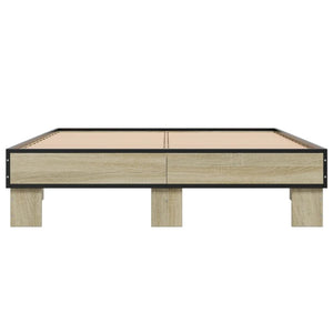Bettgestell Sonoma-Eiche 120x200 cm