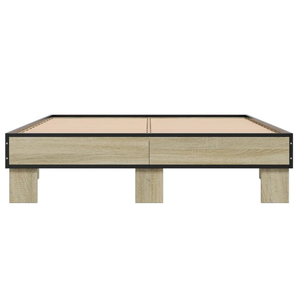 Bettgestell Sonoma-Eiche 120x200 cm
