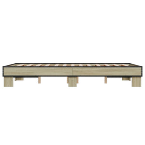 Bettgestell Sonoma-Eiche 120x200 cm