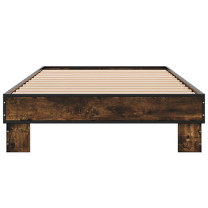 Bettgestell Räuchereiche 100x200 cm