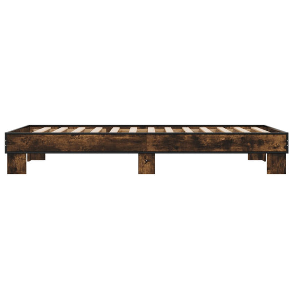 Bettgestell Räuchereiche 100x200 cm