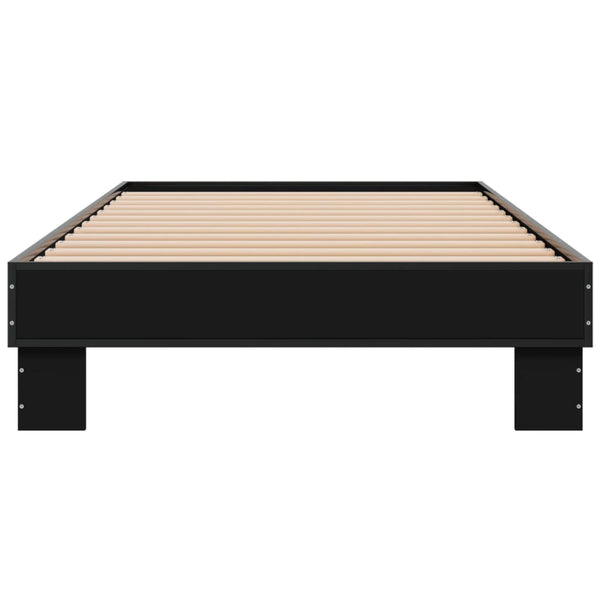 Bettgestell Schwarz 90x200 cm