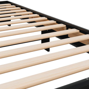 Bettgestell Schwarz 90x200 cm