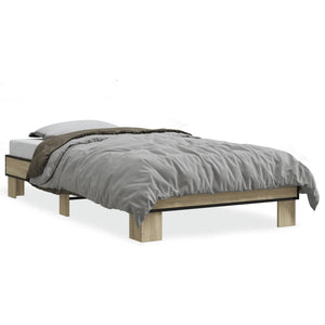 Sonoma Eiche Bettgestell 75x190 cm
