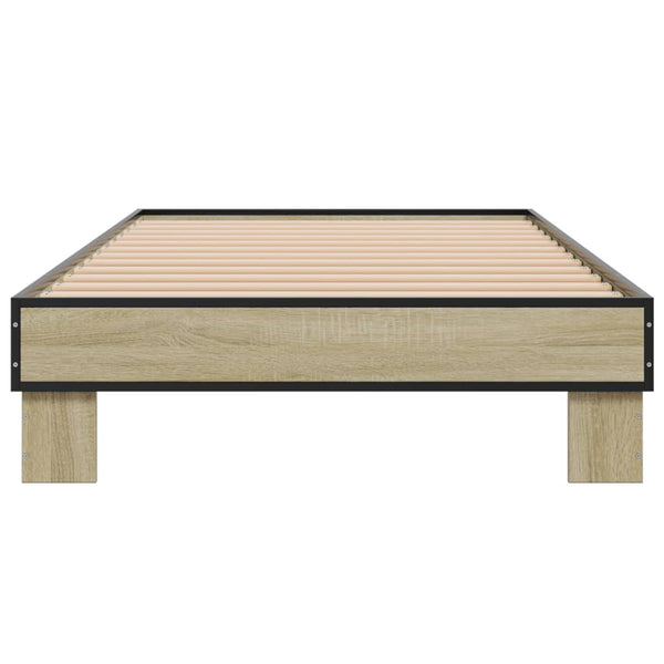 Sonoma Eiche Bettgestell 75x190 cm