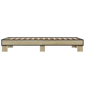 Sonoma Eiche Bettgestell 75x190 cm