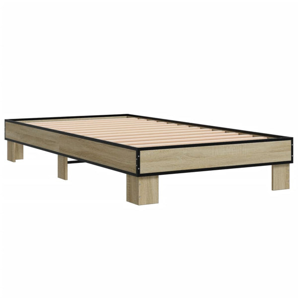 Sonoma Eiche Bettgestell 75x190 cm