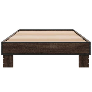 Bettgestell Braun Eiche 75x190 cm