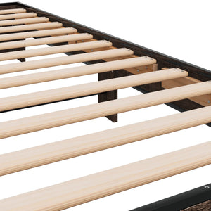 Bettgestell Braun Eiche 75x190 cm