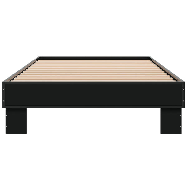 Bettgestell Schwarz 90x190 cm