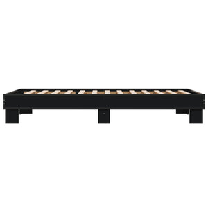 Bettgestell Schwarz 90x190 cm