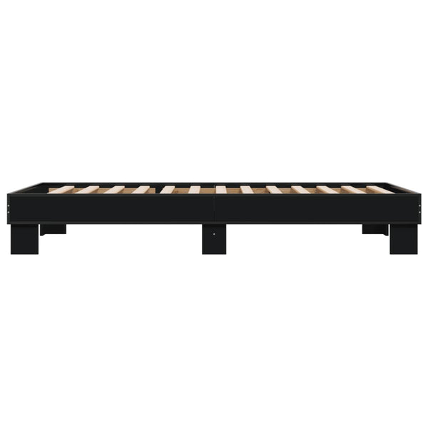 Bettgestell Schwarz 90x190 cm