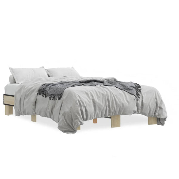 Bettgestell Sonoma-Eiche 120x190 cm