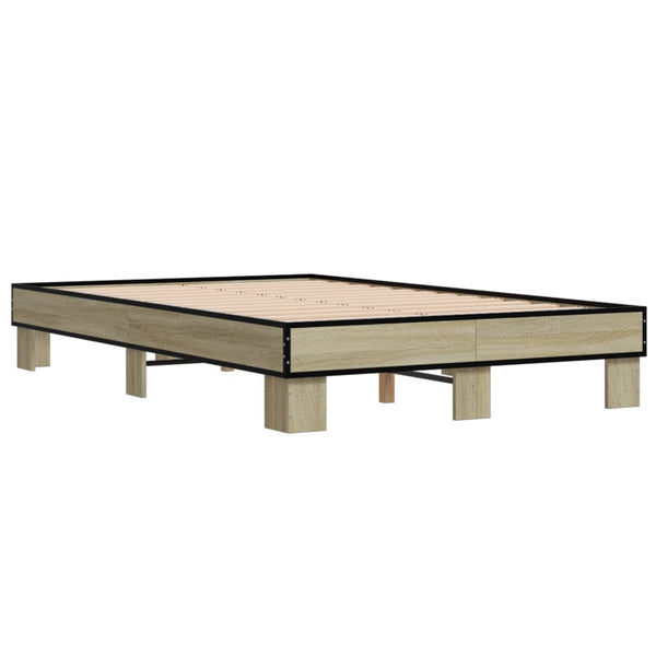Bettgestell Sonoma-Eiche 120x190 cm