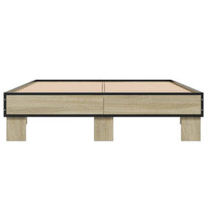 Bettgestell Sonoma-Eiche 120x190 cm