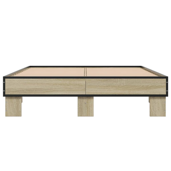 Bettgestell Sonoma-Eiche 120x190 cm