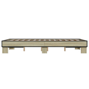 Bettgestell Sonoma-Eiche 120x190 cm