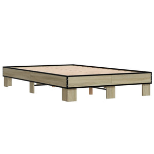 Bettgestell Sonoma-Eiche 120x190 cm