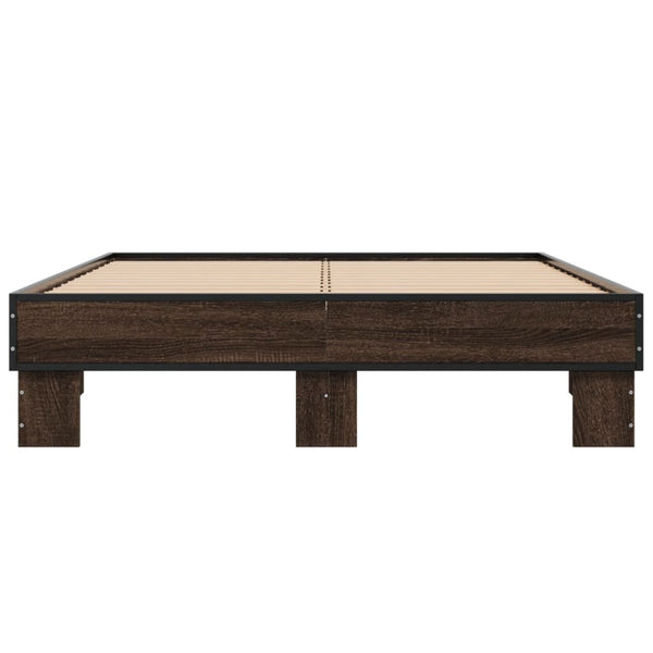 Bettgestell Braun Eichen-Optik 140x190 cm