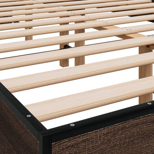 Bettgestell Braun Eichen-Optik 140x190 cm