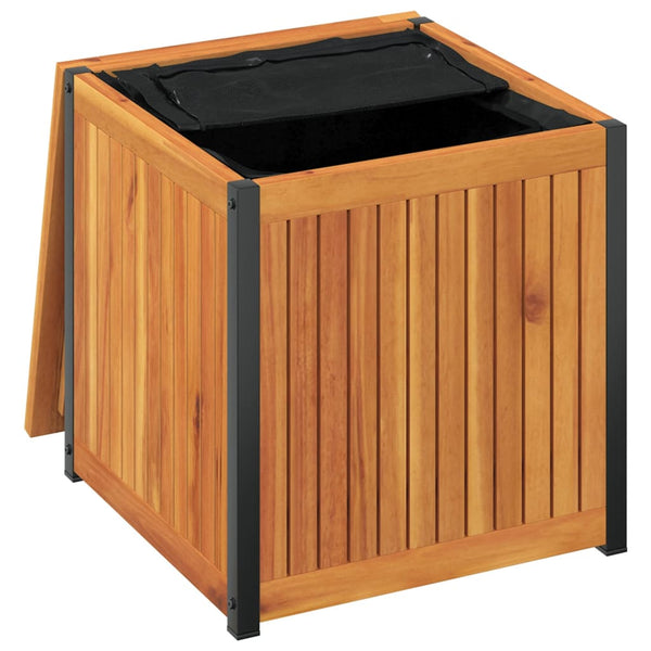 Akazienholz Gartenbox 45x45 cm