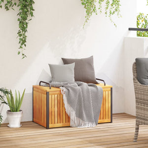 Gartenbox Akazie Massivholz 85x45 cm