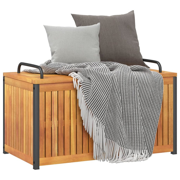 Gartenbox Akazie Massivholz 85x45 cm