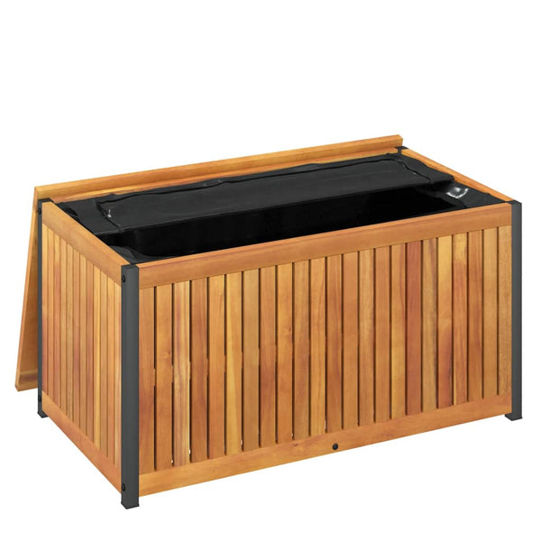 Gartenbox Akazie Massivholz 85x45 cm