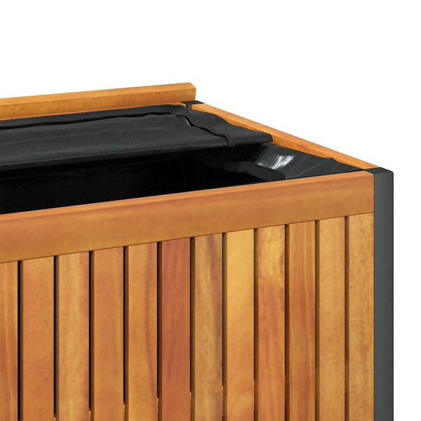 Gartenbox Akazie Massivholz 85x45 cm