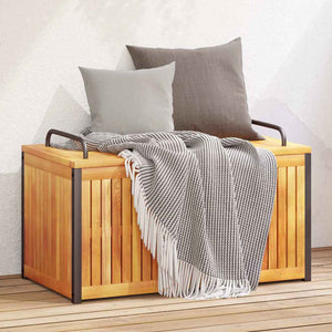 Gartenbox Akazie Massivholz 85x45 cm