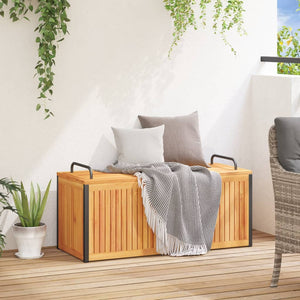 Gartenbox Akazie Massivholz 110 cm