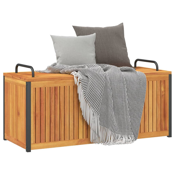 Gartenbox Akazie Massivholz 110 cm