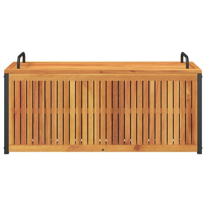 Gartenbox Akazie Massivholz 110 cm