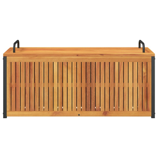 Gartenbox Akazie Massivholz 110 cm