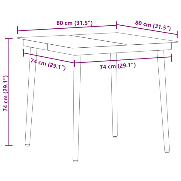 Garten Essgruppe Grau Poly-Rattan mit Kissen 3-teilig