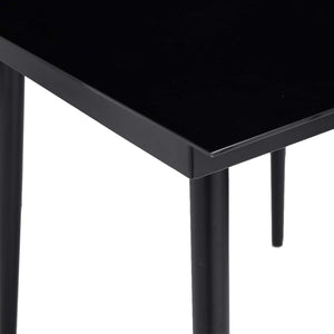 Garten Essgruppe Hellgrau Poly-Rattan 3-teilig