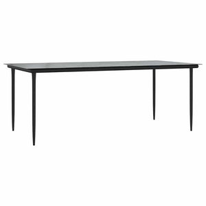 Garten Essgruppe 9-teilig Hellgrau Poly-Rattan mit Kissen