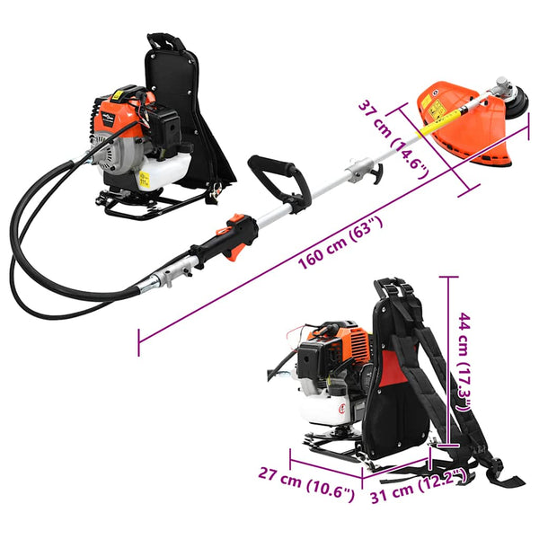 Freischneider mit Rucksack, 52 cm³, 1,45 kW
