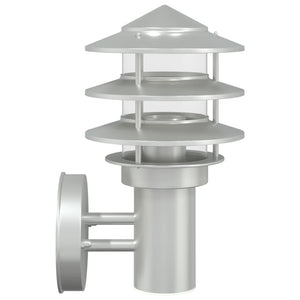 Edelstahl Außenwandleuchten 2er Set