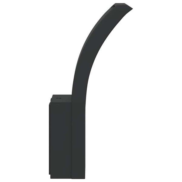 LED Außenwandleuchten, 2er Set, Schwarz