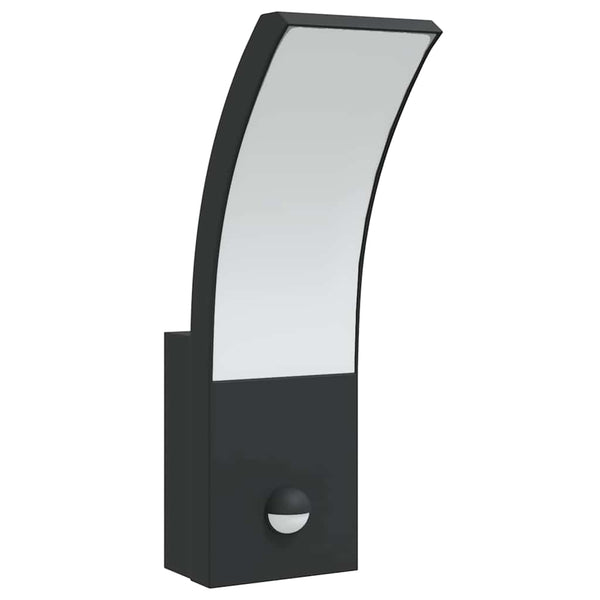 LED-Außenwandleuchten mit Sensor, 2er-Set