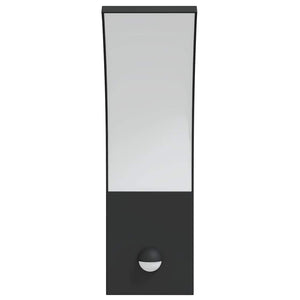 LED-Außenwandleuchten mit Sensor, 2er-Set