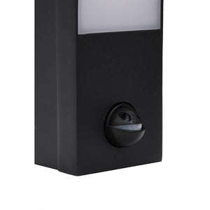 LED-Außenwandleuchten mit Sensor, 2er-Set